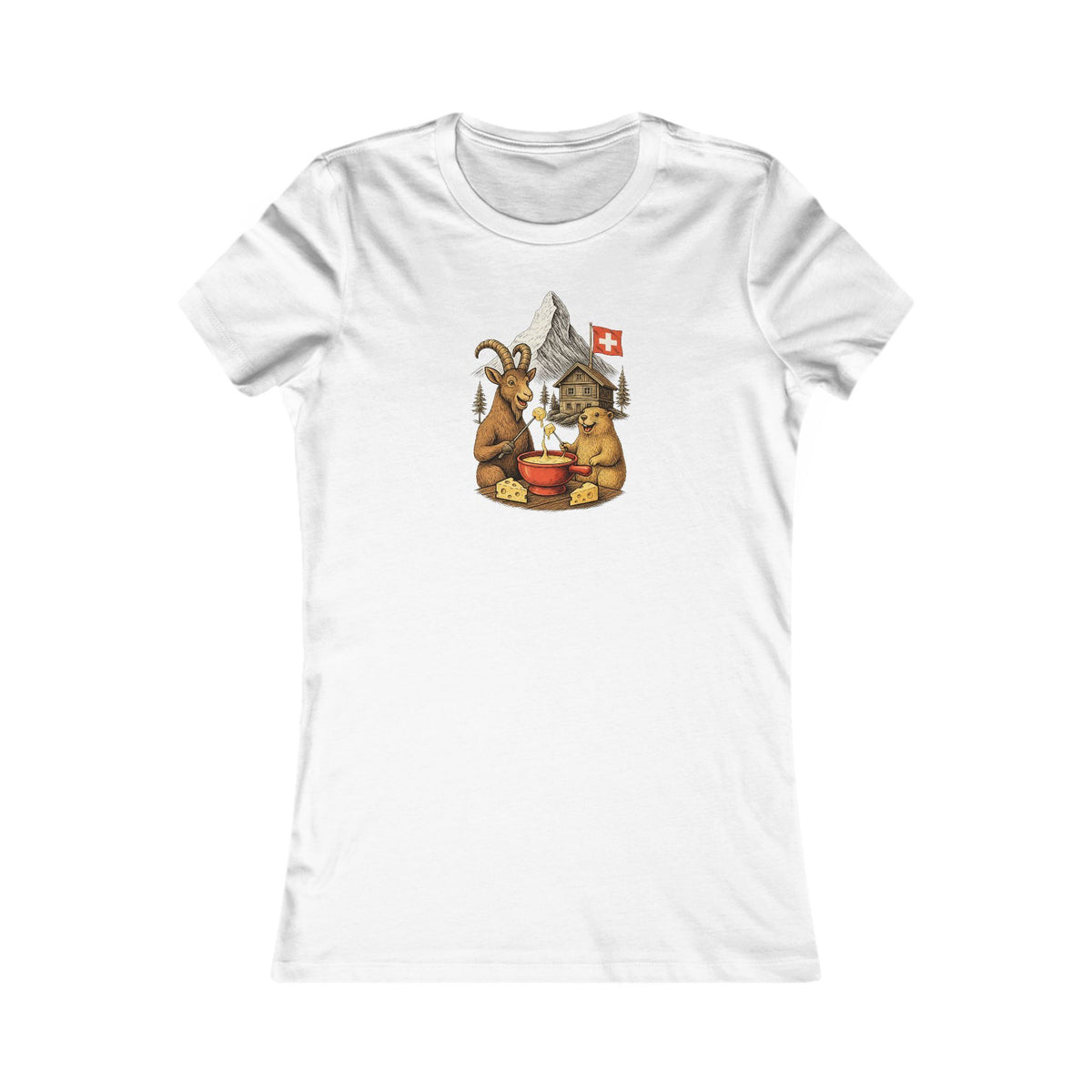Berg T-Shirt - Fondue