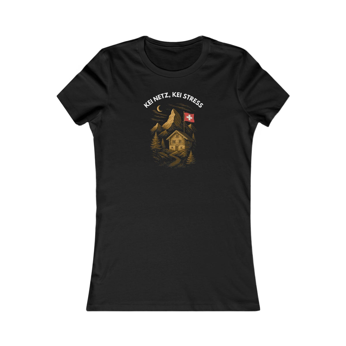 Berg T-Shirt - KEI NETZ, KEI STRESS