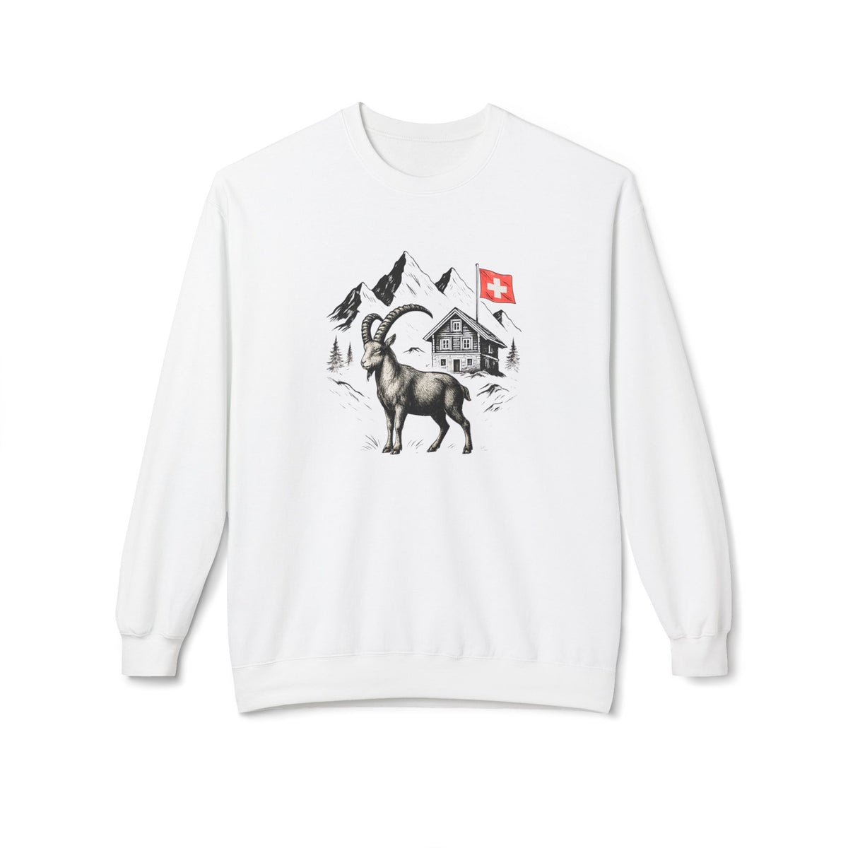 Berg T-Shirt - Steinbock Schweiz 2