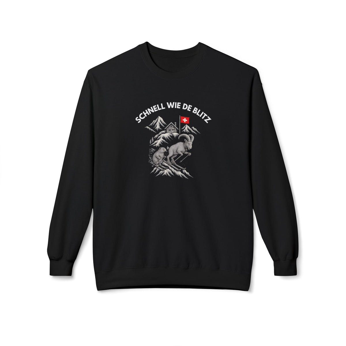 Berg T-Shirt - Schnell wie de Blitz