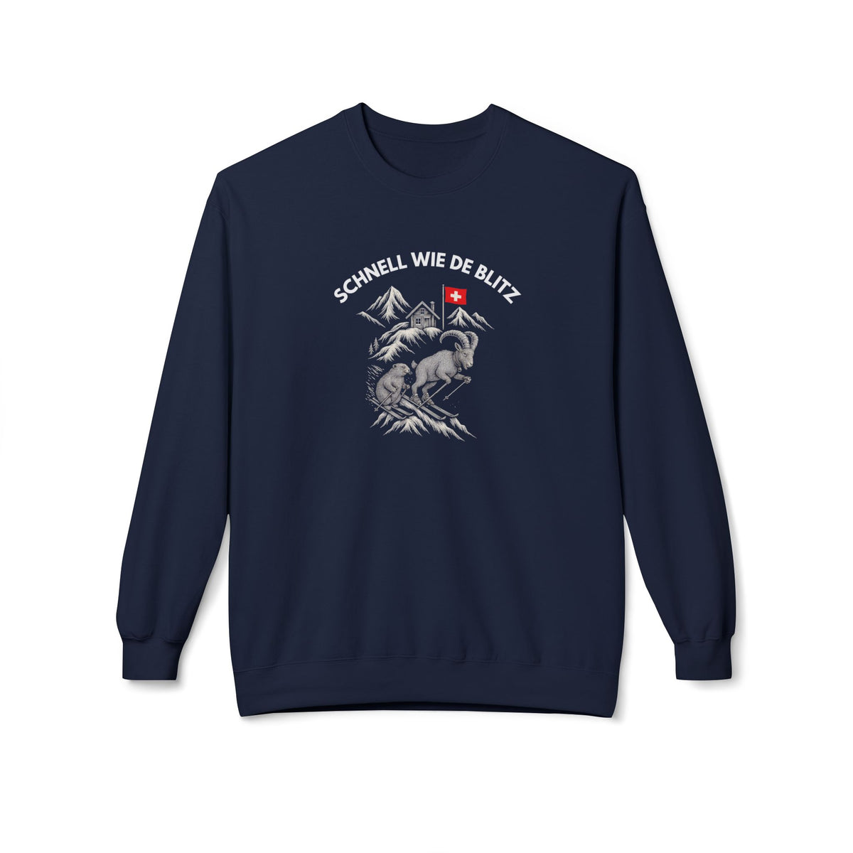 Berg T-Shirt - Schnell wie de Blitz