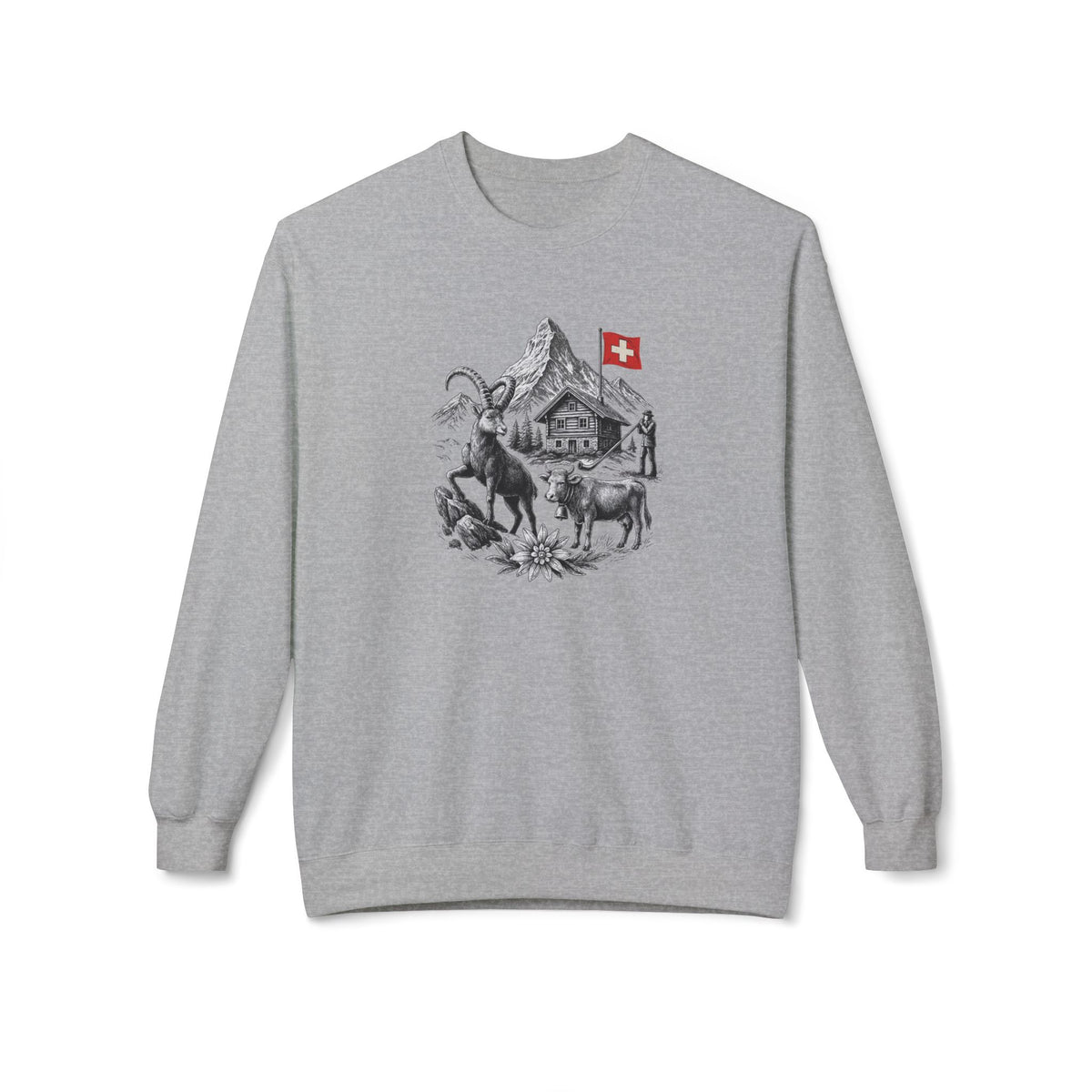 Berg T-Shirt - Schweizer Identifikation