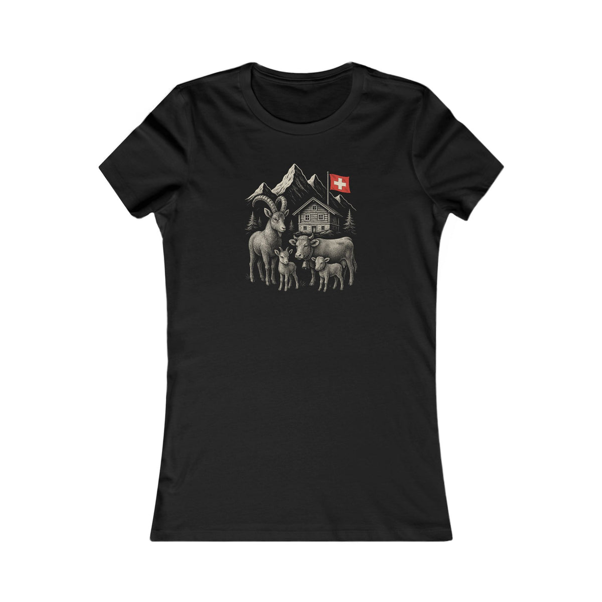 Berg T-Shirt - Alpenliebe