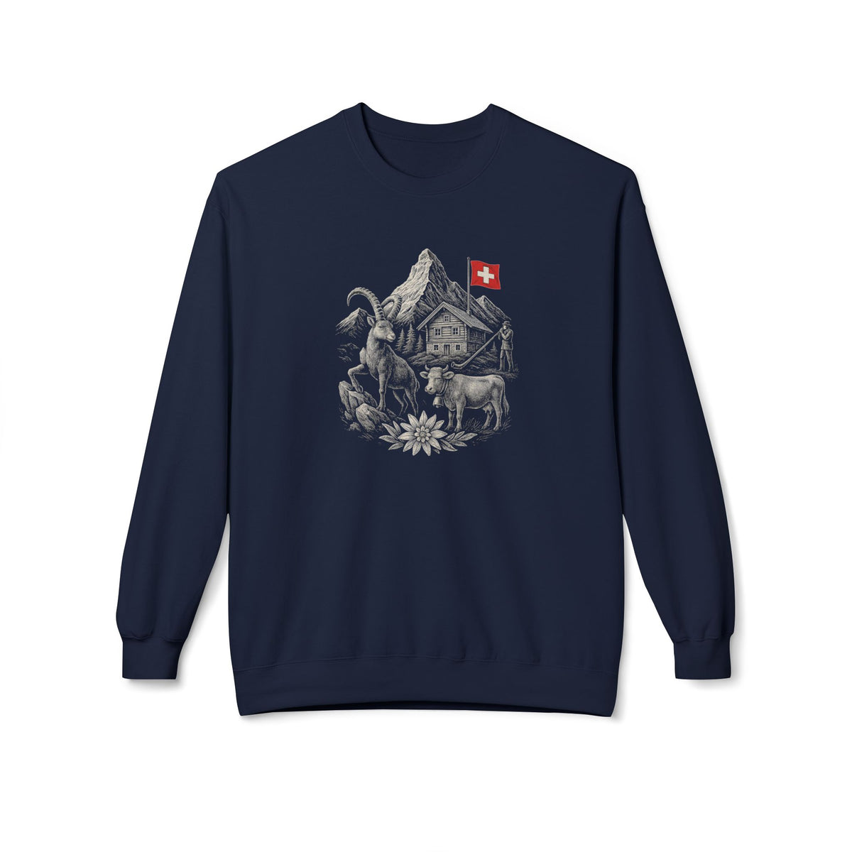 Berg T-Shirt - Schweizer Identifikation