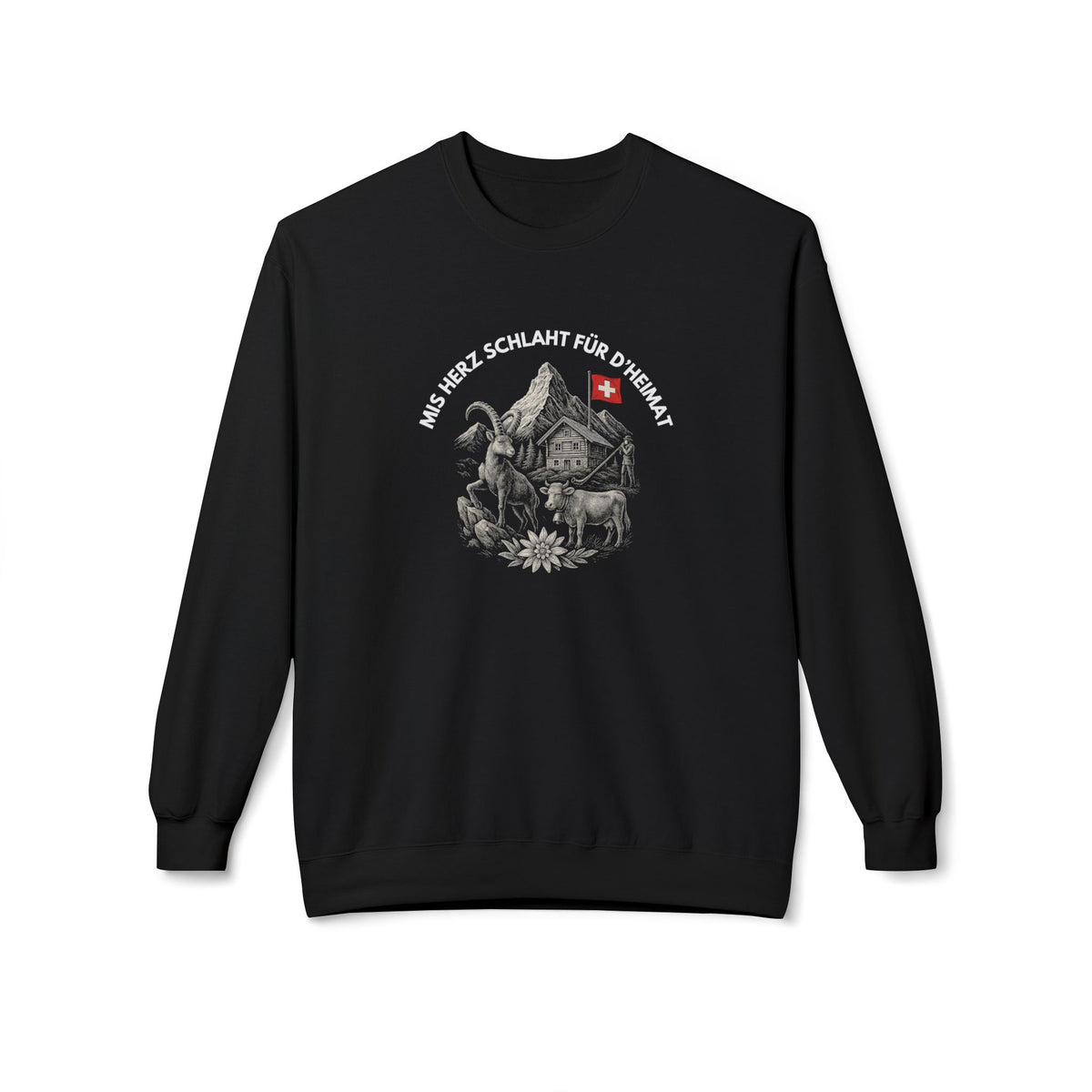 Berg T-Shirt - Mis Herz schlaht für d'Heimat