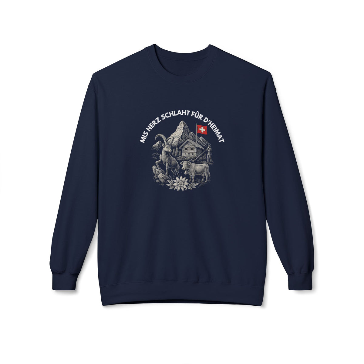 Berg T-Shirt - Mis Herz schlaht für d'Heimat