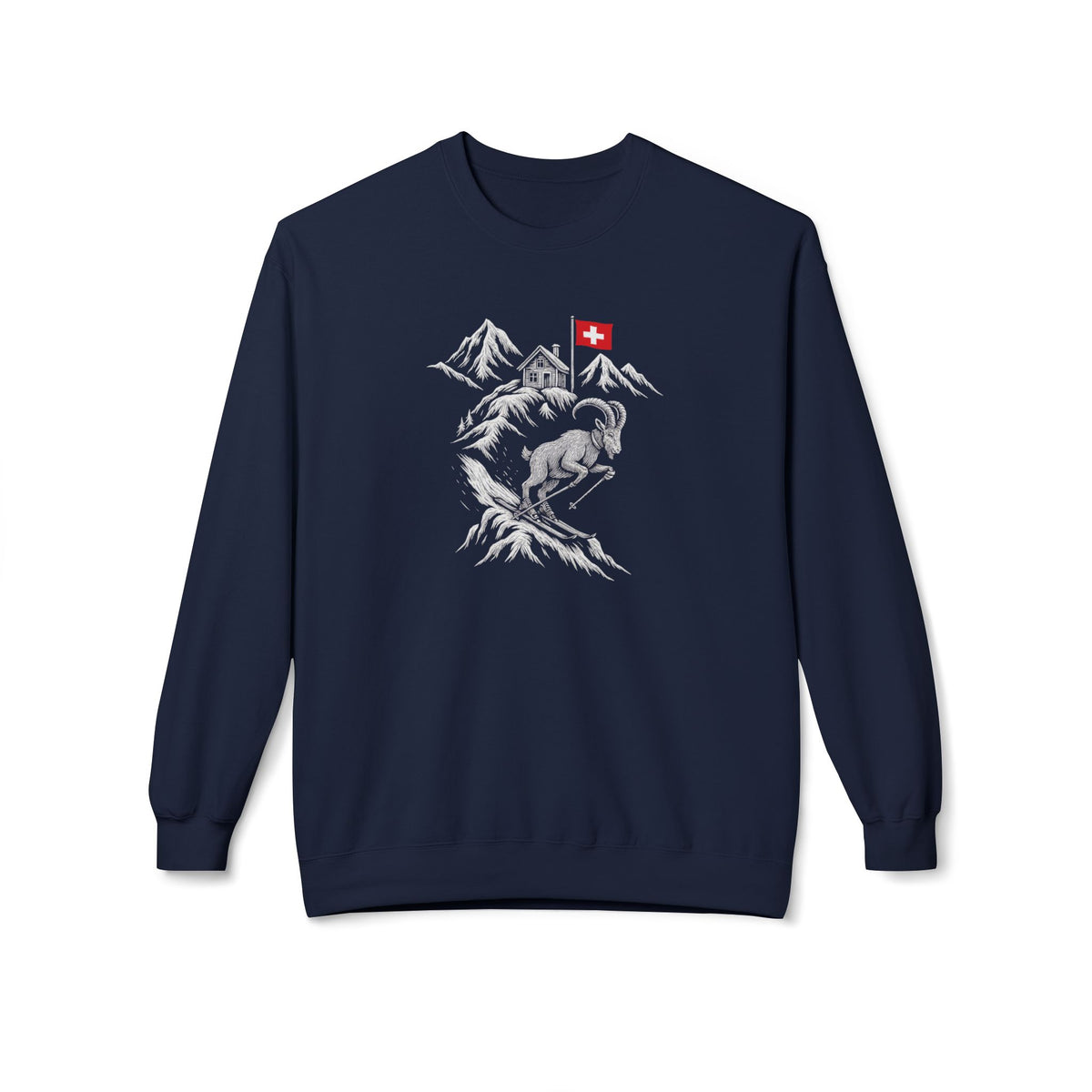 Berg T-Shirt - Steinbock (Humorvoll)