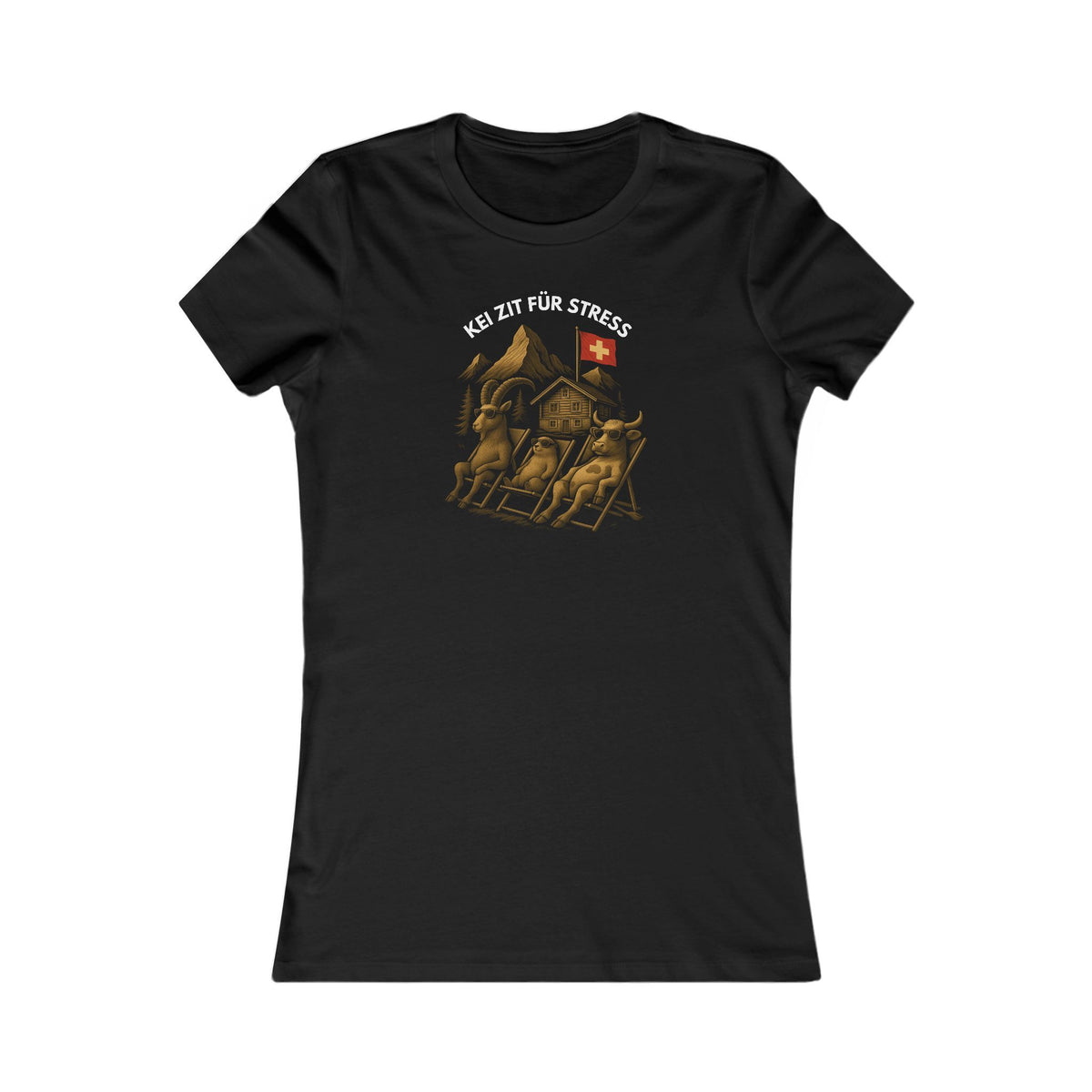 Berg T-Shirt - Kei Zit für Stress 2