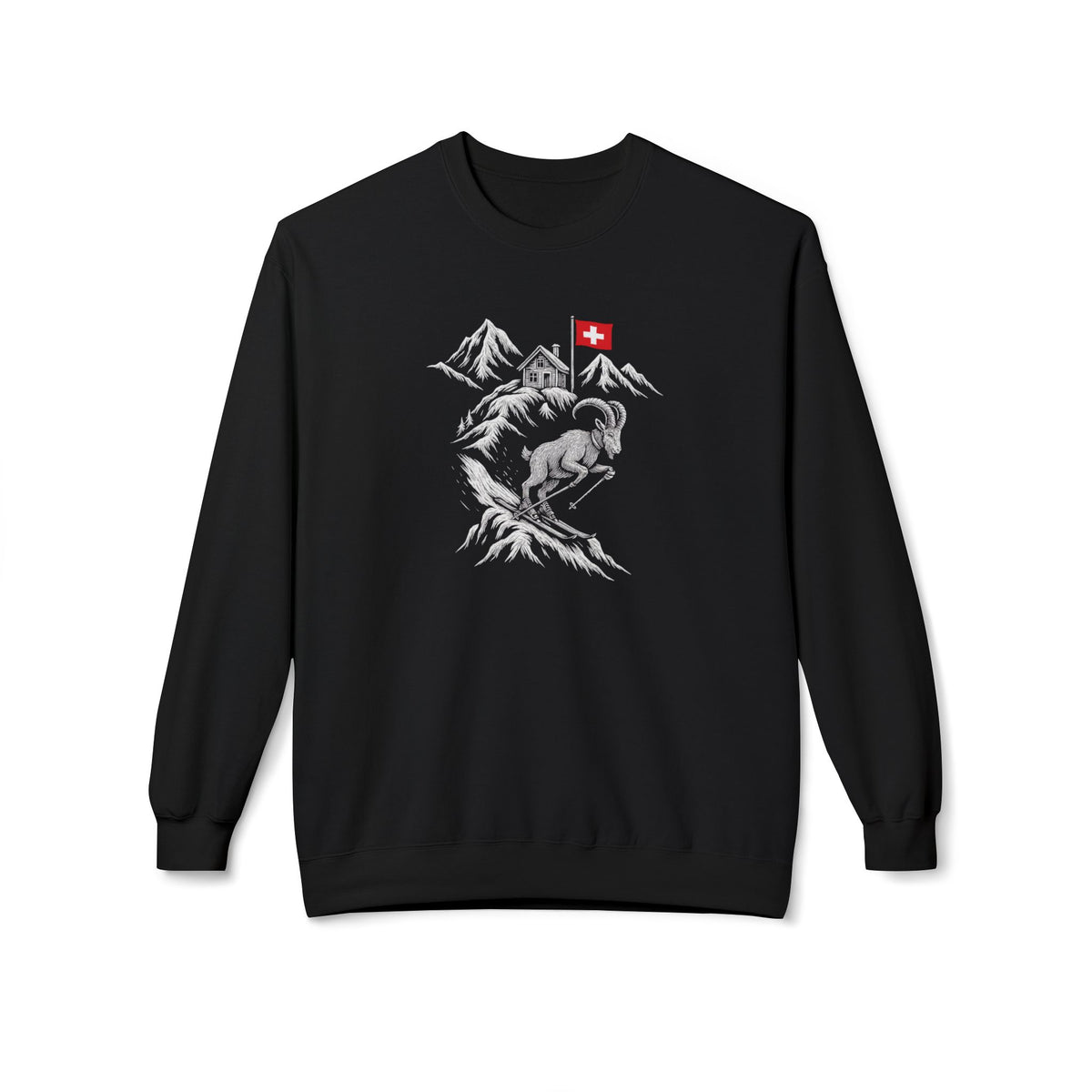 Berg T-Shirt - Steinbock (Humorvoll)