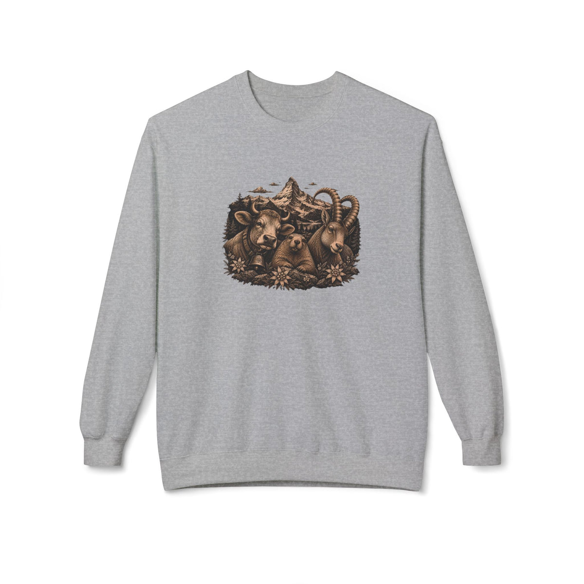 Berg T-Shirt - Alptiere x Edelweiss