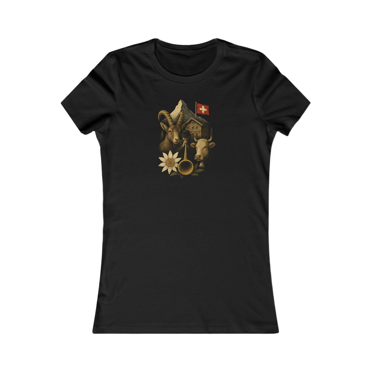 Berg T-Shirt - Schweizer Identifikation 4