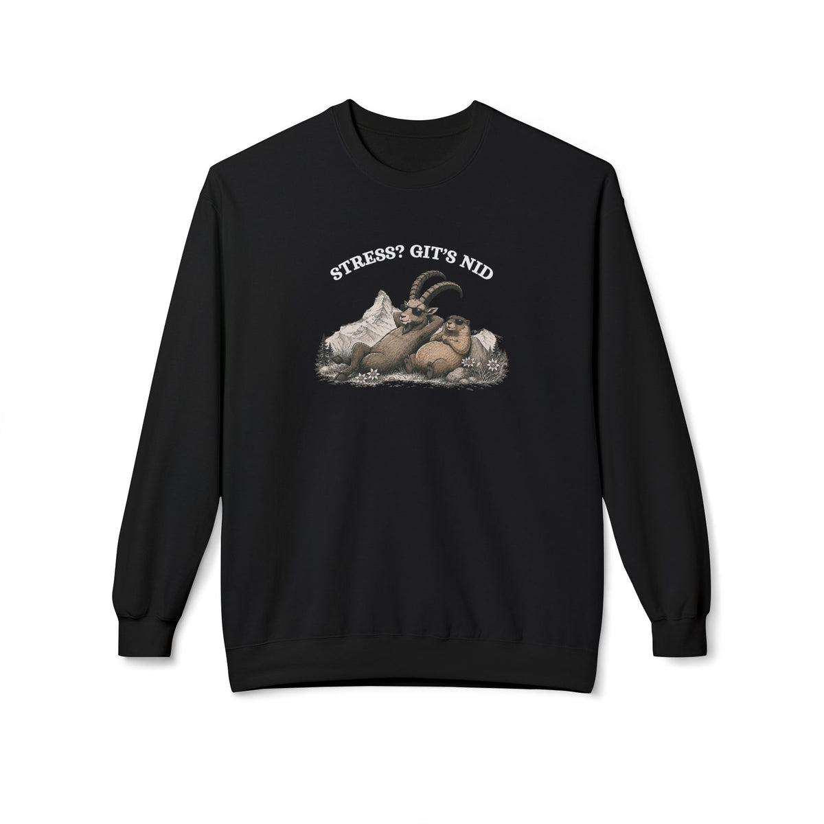 Berg T-Shirt - Stress? Git's Nid