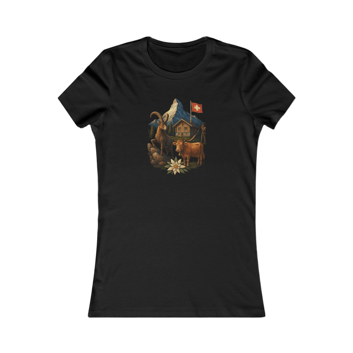 Berg T-Shirt - Schweizer Identifikation 5