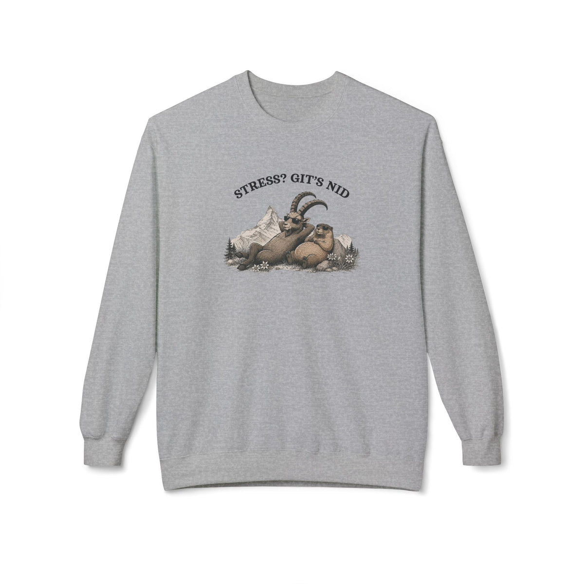 Berg T-Shirt - Stress? Git's Nid