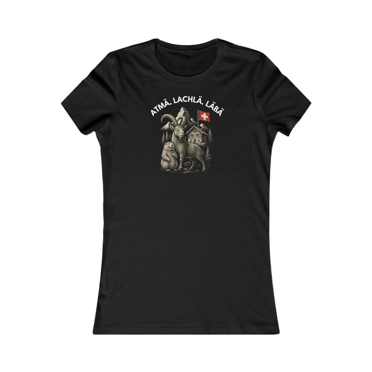 Berg T-Shirt - ATMÄ. LÄCHLE. LÄBÄ