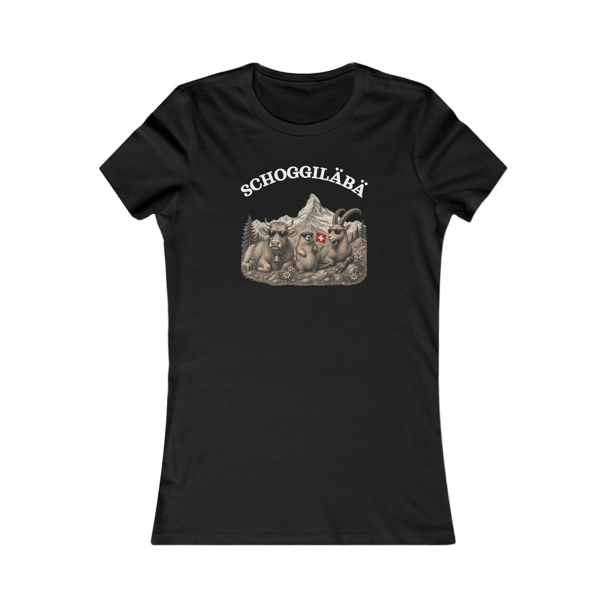 Berg T-Shirt - SCHOGGILÄBÄ