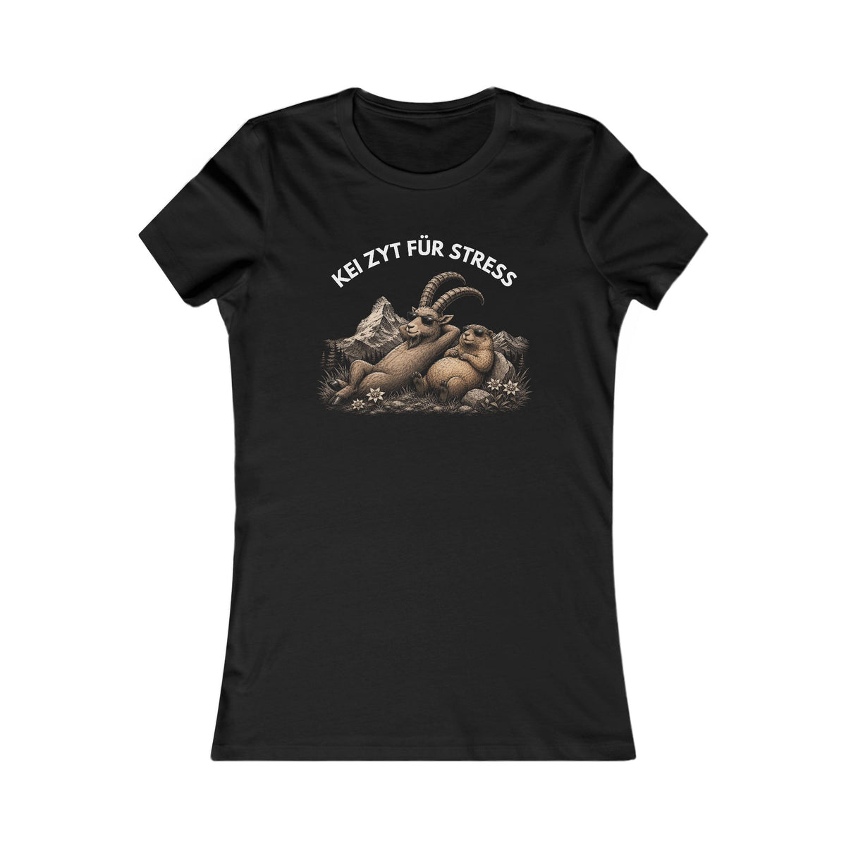 Berg T-Shirt - Kei Zyt für Stress 4